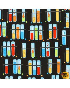 Science Fair: Beakers Multi - Robert Kaufman srk-17928-205 multi