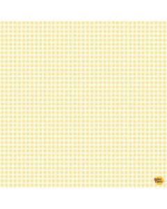 Our Little Adventure: Gingham Check Yellow - Timeless Treasures Fabric kidz-cd4414 yellow - presale July