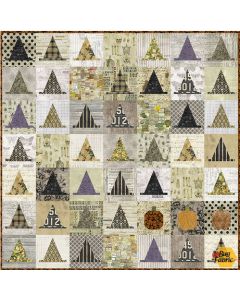 Eclectic Elements Laboratory by Tim Holtz: Haberdashery Quilt Kit - FreeSpirit Fabrics laboratoryhab