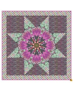 Prince Charming Deja Vu by Tula Pink: Charmer Quilt Kit -- FreeSpirit Fabrics princecharmer - presale July