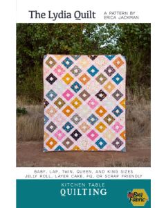 Pattern: The Lydia Quilt Pattern by Erica Jackman -- Kitchen Table Quilting KTQ180