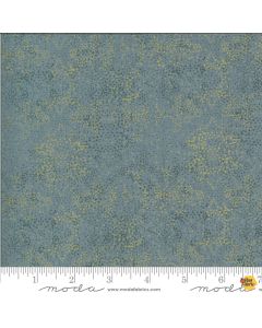 Dwell in Possibility: Fading Light Sky (Metallic) -- Moda Fabrics 48317-16m