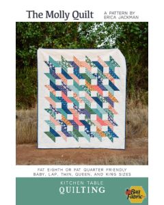 Pattern: The Molly Quilt Pattern by Erica Jackman -- Kitchen Table Quilting KTQ181