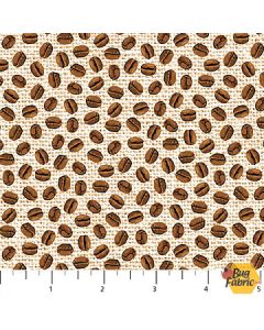 Cafe Culture: Coffee Bean Dot -- Northcott 24491-11