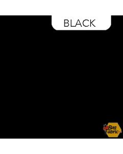 Colorworks Premium Solids: Black -- Northcott Fabrics 9000-99 