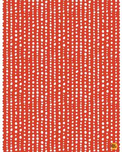Cozy Holidays: Horizontal Dots Red -- Timeless Treasures Fabrics Olivia-cd1406 red