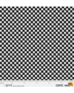 Deja Brew: Coffee Checkerboard Gingham -- P&B Textiles 4866k
