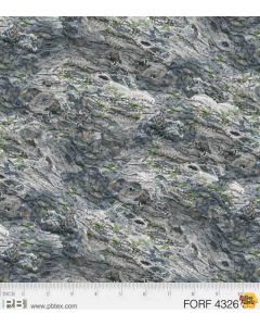 Forest Friends: Tree Bark -- P&B Textiles 4326ss - 2 yards 16" remaining
