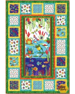 Pond Life: Pond Life Quilt Kit - Blank Quilting pondlifequilt