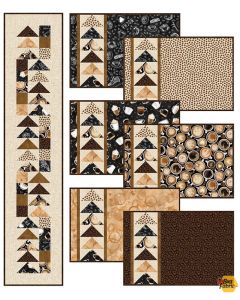Cafe Culture: Geese Across the Table Kit -- Northcott Fabrics -- geesetable