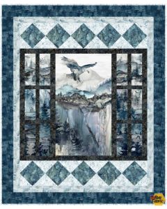 Pattern: Cliffside View Quilt Pattern -- Bound to be Quilting ptn2895