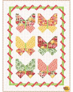 Morning Blossom: Transitions Quilt Kit Twin Size -- Northcott Fabrics morningblosstwin