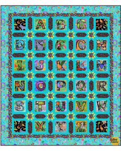 ABC 123: Easy as ABC Quilt Kit -- Northcott Fabrics Easy123Quilt
