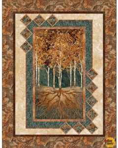 Rooted: Rooted Dig Deep Quilt Kit -- Northcott Fabrics rooteddigdeep
