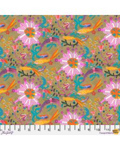 Colori by Este MacLeod: SM Goldfish Star Gold -- FreeSpirit Fabrics pwes042.gold