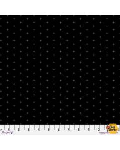 Chromatics: Cross Stitch Black - FreeSpirit Fabrics pwfs059.black