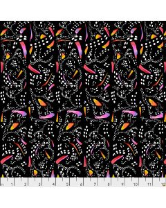 Migration: Monarch Stripe black -- Free Spirit Fabrics pwlt020.black