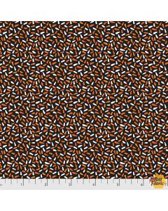 Boolicious: Jittery Jimmies Black Sprinkles -- Free Spirit Fabrics pwma005.xblack - 2.5 yards remaining