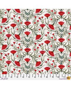 Nocturnal Creatures: Carnation White - FreeSpirit Fabrics pwmm007.white