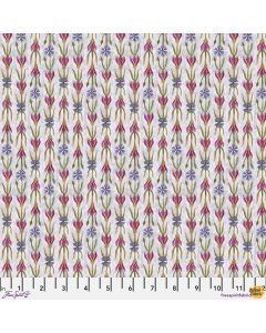 Nocturnal Creatures: Spring Flower White - FreeSpirit Fabrics pwmm009.white 