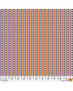 Spooky Cute Halloween: Check Stripe Multi - FreeSpirit Fabrics pwmy009.multi