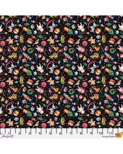 So Much Joy! Santas Toys Multi - FreeSpirit Fabrics pwmy015.multi