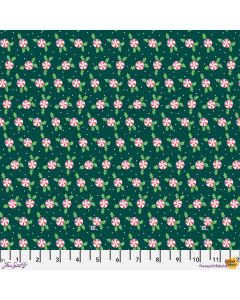 So Much Joy! Holly Peppermints Green - FreeSpirit Fabrics pwmy016.green