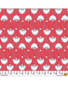 So Much Joy! Santa Ho Ho Ho - FreeSpirit Fabrics pwmy017.red