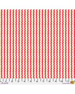 So Much Joy! Christmas Rick Rack Red - FreeSpirit Fabrics pwmy019.red