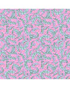 Blostma & Song by Penny Jeffries: Sweet Leaf Blush - FreeSpirit Fabrics pwpe014.blush