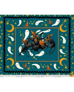 Storybook Halloween: Halloween Dance Panel (1 yard) -- FreeSpirit Fabrics pwrh060-panel