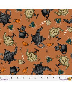 Storybook Halloween: Witch's Brew -- FreeSpirit Fabrics pwrh071.multi - 2 yards 29" remaining