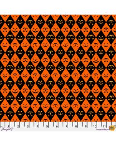 Costumes & Cobwebs: Jack of Diamonds Orange - FreeSpirit Fabrics pwrh116.orange