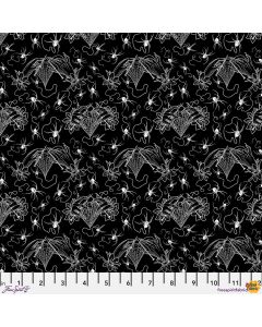 Costumes & Cobwebs: SM Cobweb Lace Black - FreeSpirit Fabrics pwrh118.black