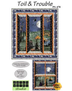 Pattern: Toil & Trouble Quilt Pattern -- Patchworks Studio PWS-470