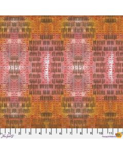 On Your Mark by Seth Apter: Tracks Blush - FreeSpirit Fabrics pwse034.blush