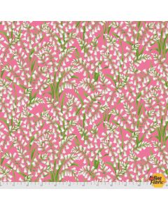 Secret Stream: Little Bluebells Pink -- Free Spirit Fabric pwsl099.pink