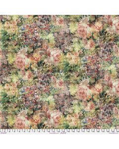 Foundations by Tim Holtz: Bouquet Flowers Multi - FreeSpirit Fabrics pwth014.multi 