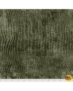 Worn Croc by Tim Holtz: Bayou - FreeSpirit Fabrics pwth020.bayou 
