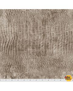 Worn Croc by Tim Holtz: Pebble - FreeSpirit Fabrics pwth020.pebble 