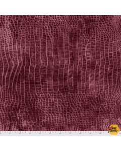 Worn Croc by Tim Holtz: Wildberry - FreeSpirit Fabrics pwth020.wildberry 