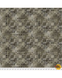 Abandoned by Tim Holtz: Faded Tile Neutral - FreeSpirit Fabrics pwth129.neutral