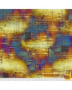Abandoned by Tim Holtz: Portland Street Patina - FreeSpirit Fabrics pwth131.patina