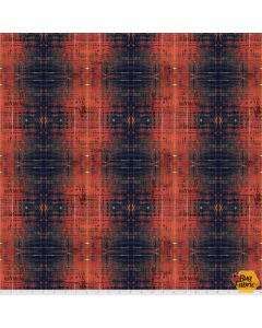 Abandoned 2 by Tim Holtz: Saint Concerto Rust - FreeSpirit Fabrics pwth136.rust