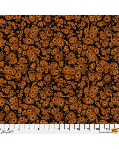 Eclectic Elements Laboratory by Tim Holtz: Molecular Orange - FreeSpirit Fabrics pwth188.orange 