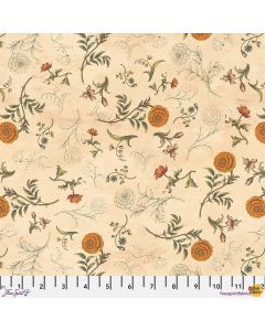 Eclectic Elements Palette by Tim Holtz: Orange Sketchbook - FreeSpirit Fabrics pwth234.orange 