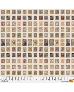 Eclectic Elements Palette by Tim Holtz: Neutral Stamps - FreeSpirit Fabrics pwth251.neutral