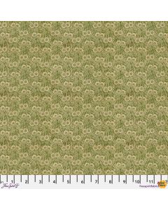 Eclectic Elements Palette by Tim Holtz: Green Tiny Print - FreeSpirit Fabrics pwth268.green