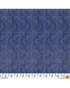 Eclectic Elements Palette by Tim Holtz: Indigo Tapestry - FreeSpirit Fabrics pwth296.indigo