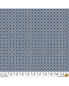 Eclectic Elements Palette by Tim Holtz: Indigo Tiny Print - FreeSpirit Fabrics pwth298.indigo